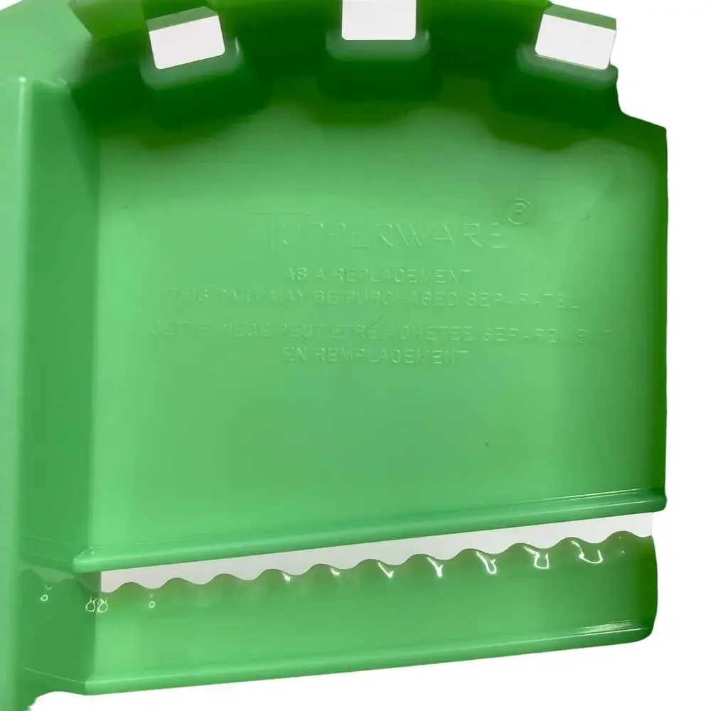 TUPPERWARE Vintage Jade Green Bowl Grater Shredder Made in USA 786-4